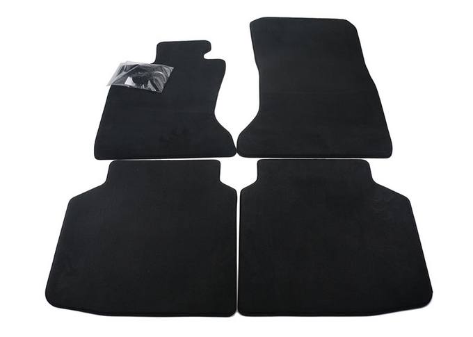 BMW Floor Mat Set - Front and Rear (Black) 51477337692